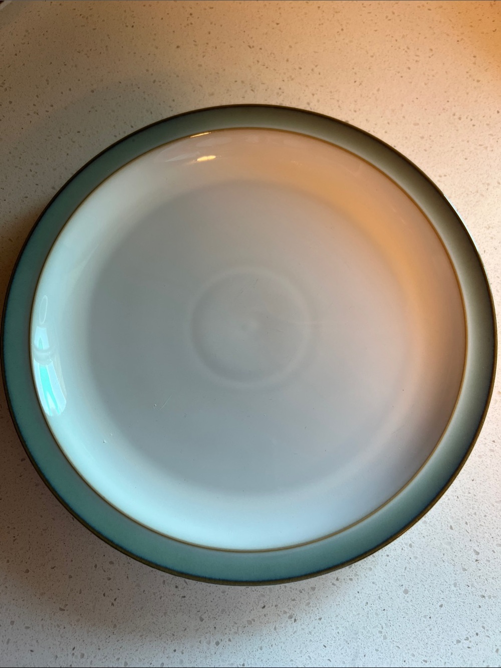 Denby Dinner Plates 4 Regency Green - Picture 4 of 8